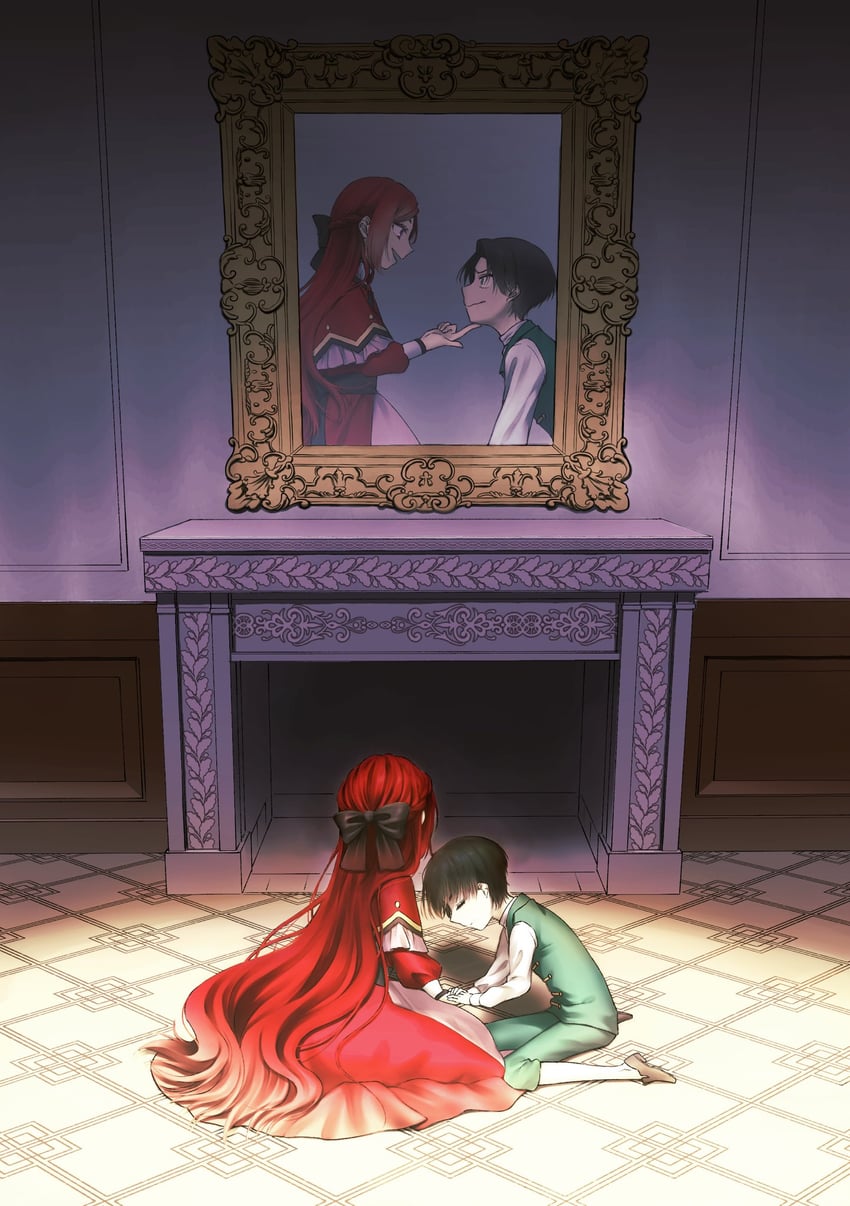 pride royal ivy and stale royal ivy (higeki no genkyou tonaru saikyou gedou last boss joou wa tami no tame ni tsukushimasu) drawn by sr602