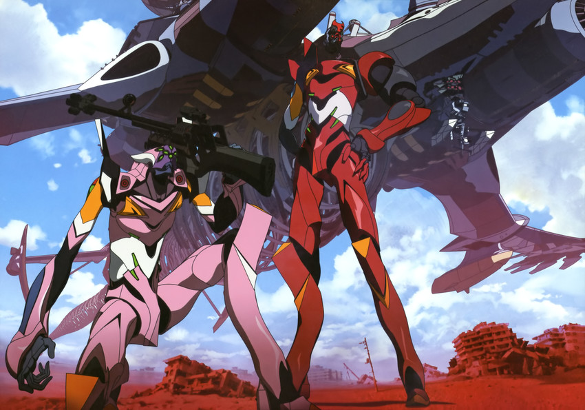 eva 02, eva 08, eva 02 prime beta, and aaa wunder (neon genesis evangelion and 2 more)