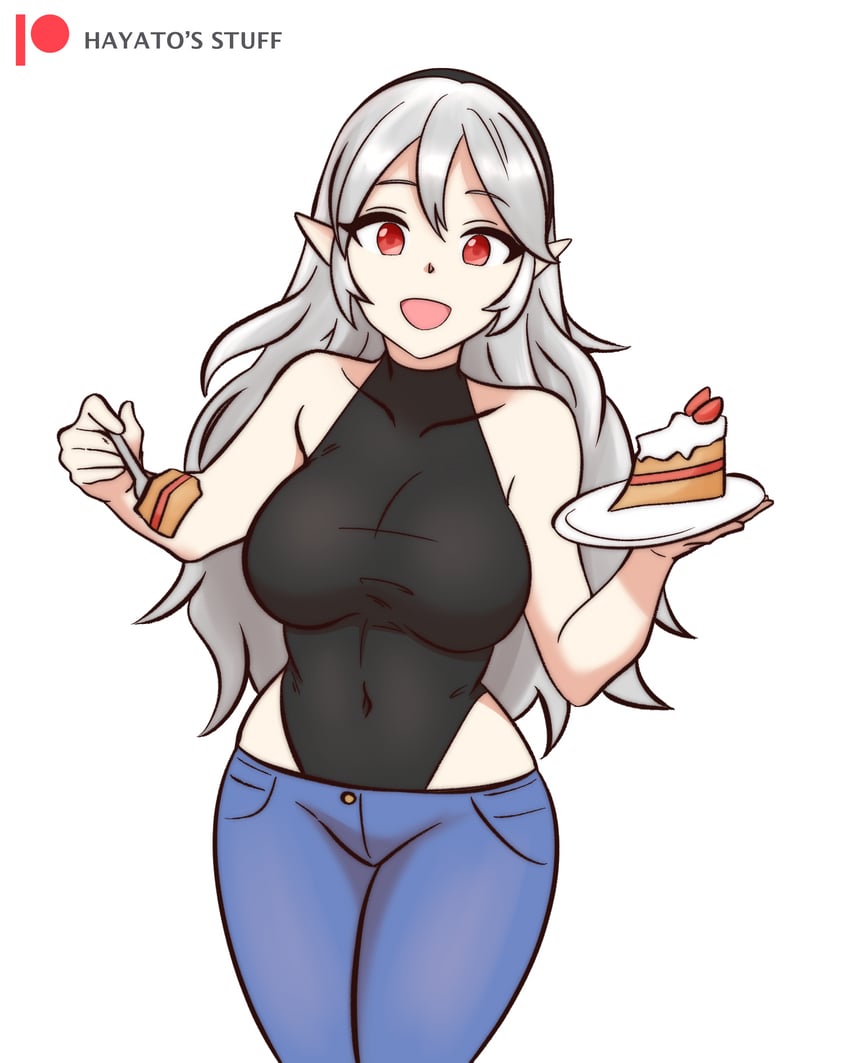 female corrin (fire emblem and 1 more) drawn by hayato_stuff