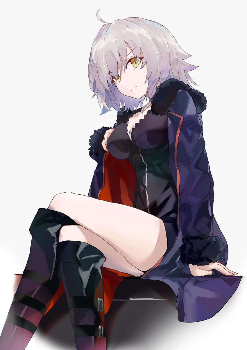 jeanne d'arc alter (fate and 1 more) drawn by same_(sendai623)