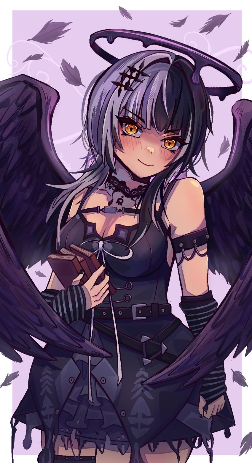 shiori novella (hololive and 1 more) drawn by yume_(yume_ato29)