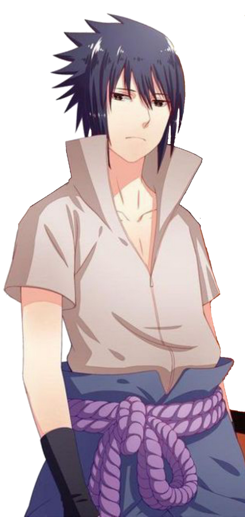 uchiha sasuke (naruto and 1 more) drawn by haneru