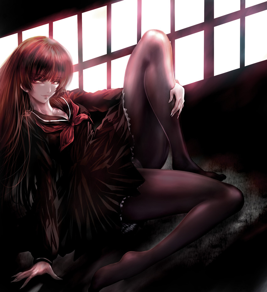 kanoe yuuko (tasogare otome x amnesia) drawn by auge_(akd)