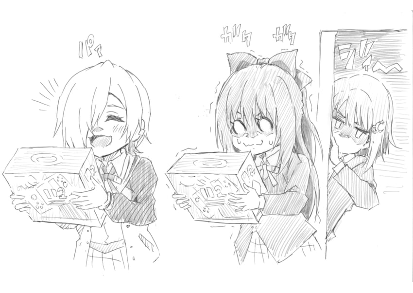 osaka shizuku, nakasu kasumi, mia taylor, uchida shuu, maeda kaori, and 1 more (love live! and 1 more) drawn by sishamon
