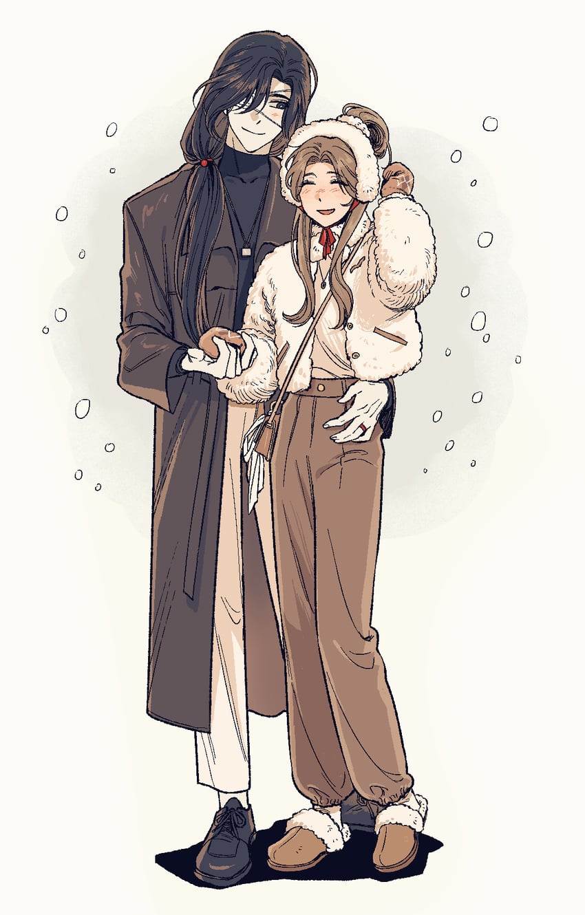 xie lian and hua cheng (tianguan cifu) drawn by gatan666