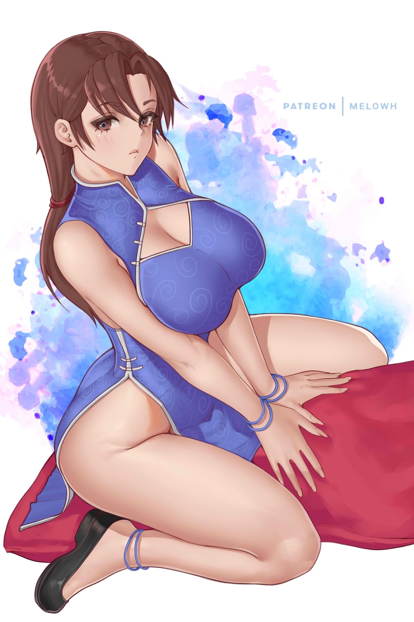 hong xiu ying (shenmue and 2 more) drawn by melowh