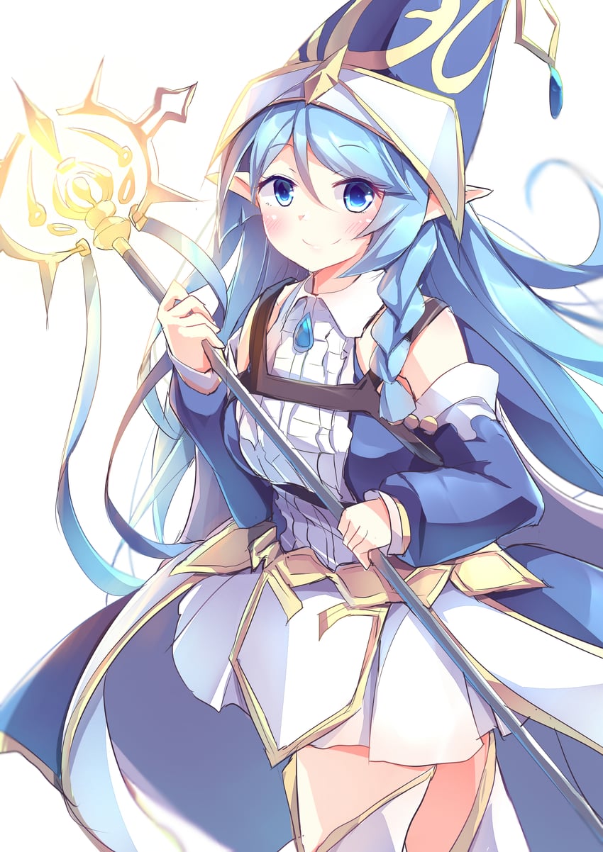 water enchantress of the temple (yu-gi-oh!) drawn by kanzakietc