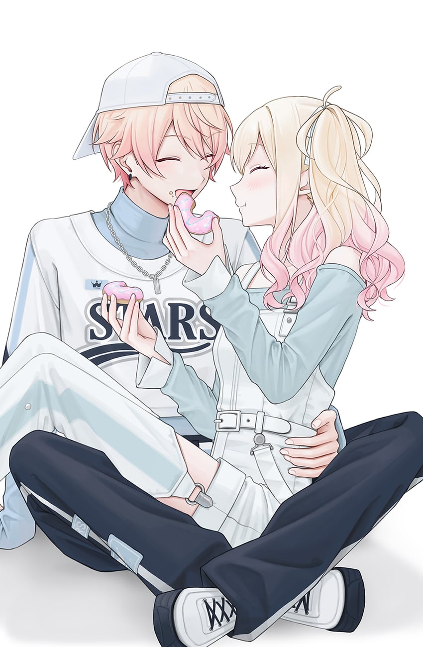 tenma tsukasa and tenma saki (project sekai) drawn by 2_(tsvf3235)