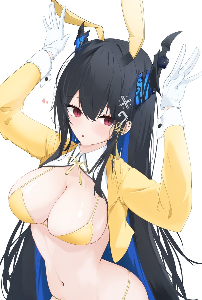nerissa ravencroft (hololive and 1 more) drawn by narukahana
