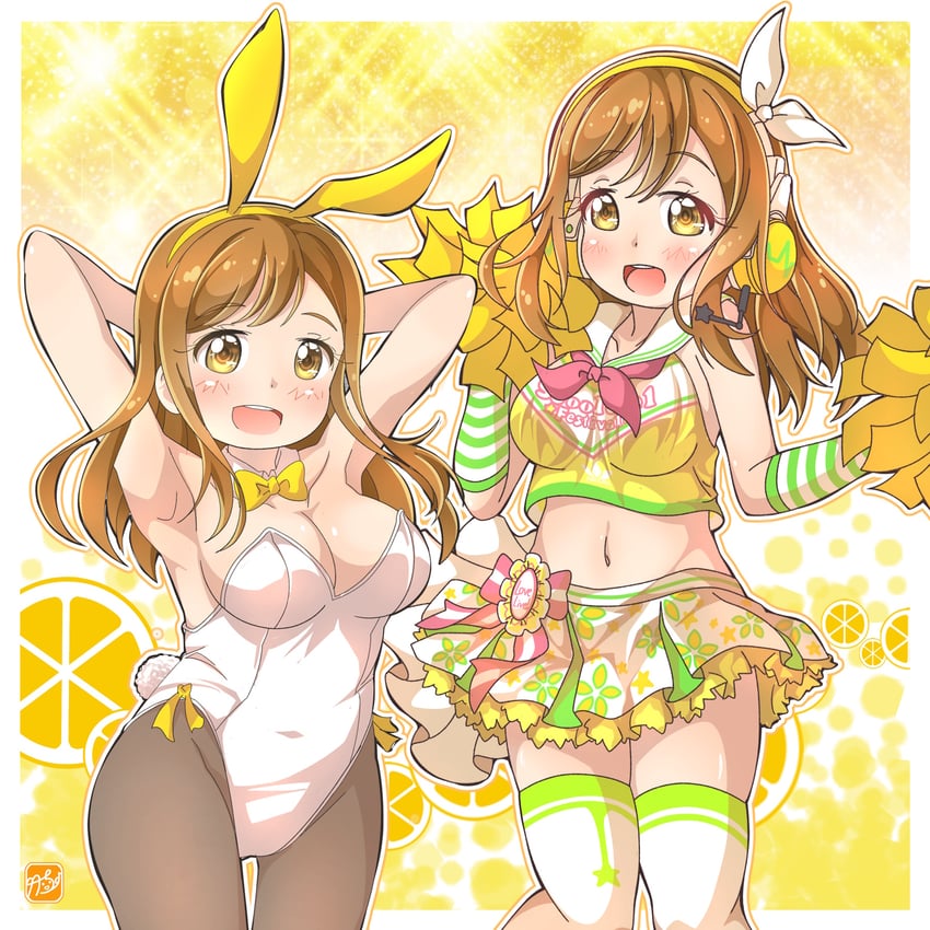 kunikida hanamaru (love live! and 1 more) drawn by takecho