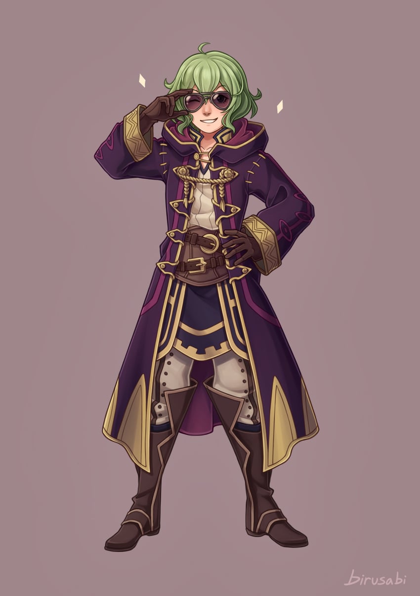 female morgan (fire emblem and 1 more) drawn by birusabi