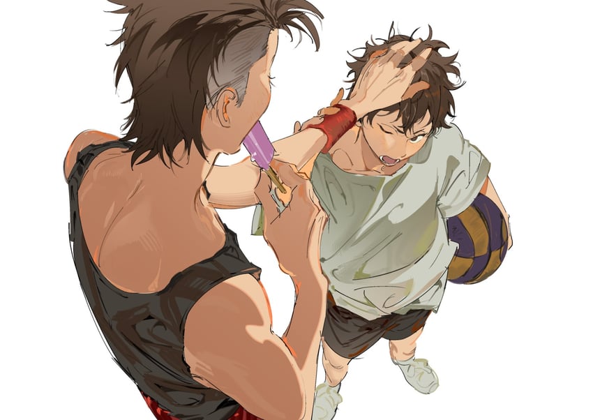 miyagi ryouta and miyagi sota (slam dunk) drawn by atie1225