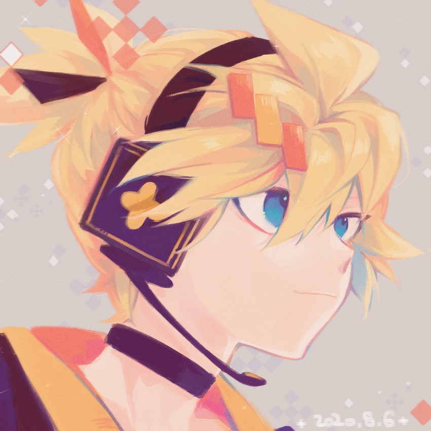 kagamine len and magical mirai len (vocaloid and 1 more) drawn by nagisawa2020