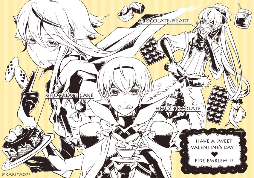 male corrin, takumi, and leo (fire emblem and 1 more) drawn by kariya_(mizore)