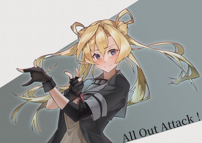 abukuma and abukuma kai ni (kantai collection and 1 more) drawn by echo-kilo
