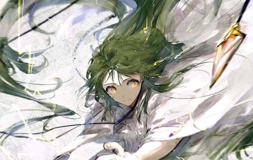 enkidu (fate and 1 more) drawn by urushi_0117