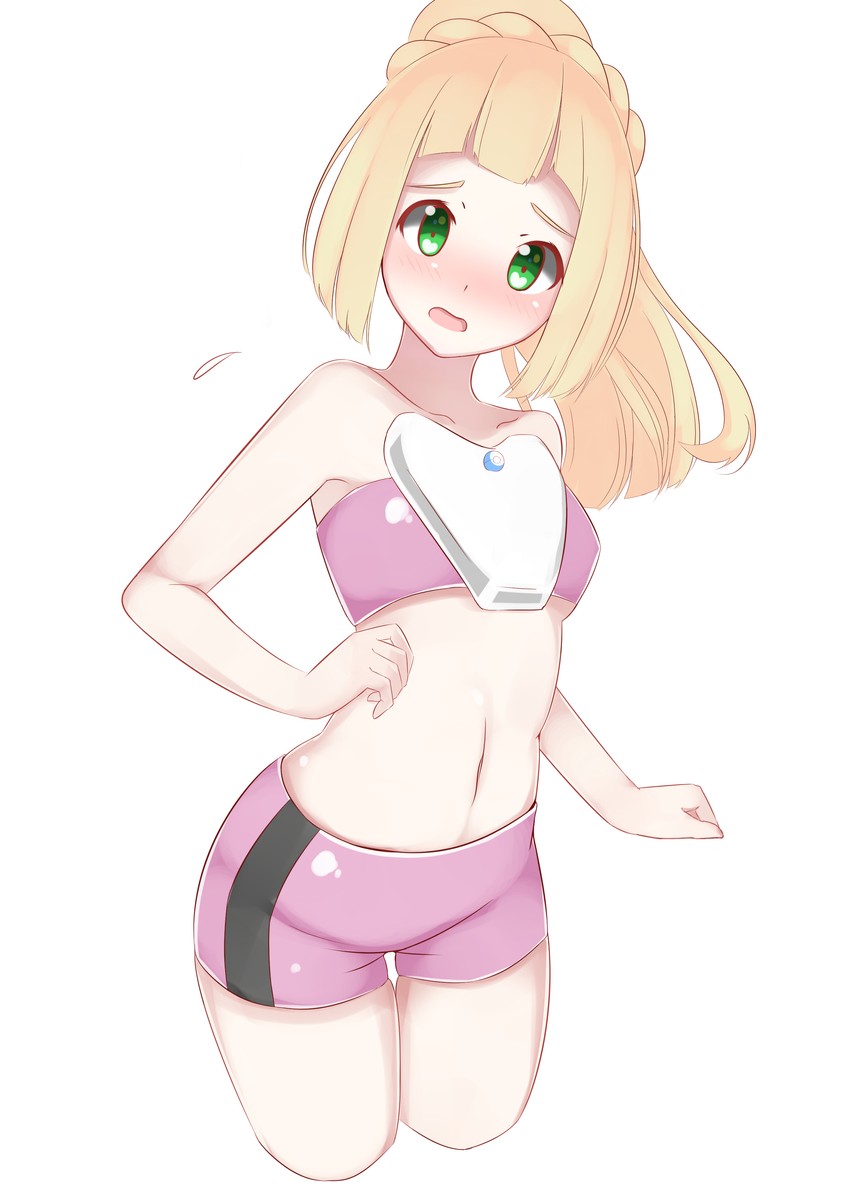 lillie (pokemon and 1 more) drawn by ko_to_tsuki