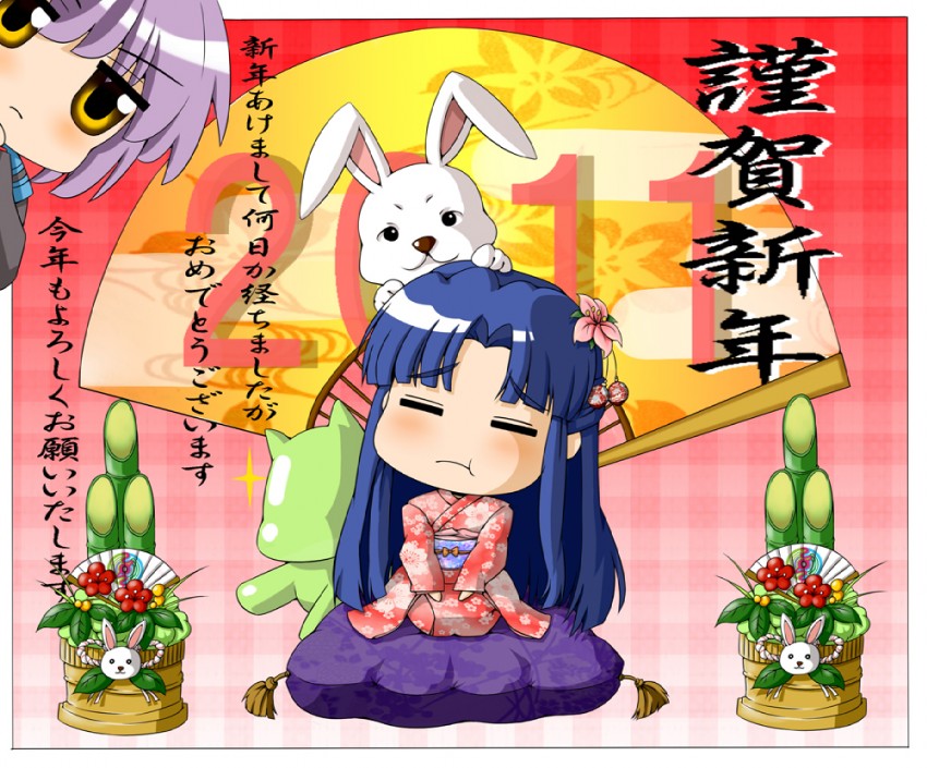 nagato yuki, asakura ryoko, achakura, and kimidori-san (suzumiya haruhi no yuuutsu and 1 more) drawn by routo_(rapi)
