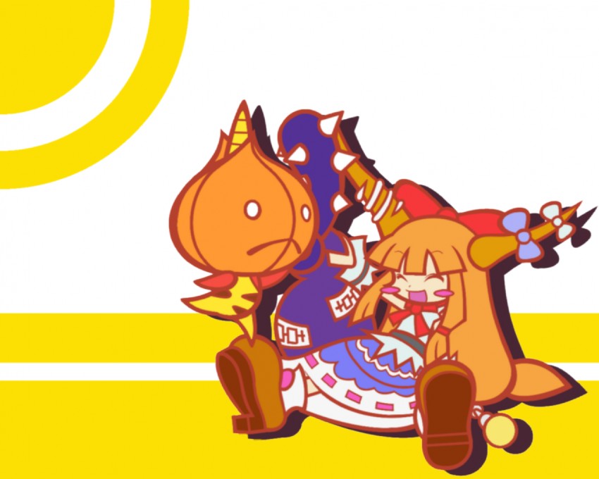 ibuki suika (touhou and 2 more) drawn by y&k