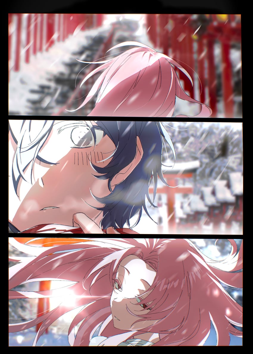 hatsutori hajime and utsugi noriyuki (saibou shinkyoku) drawn by tama_ni_wa_nakasete_yo