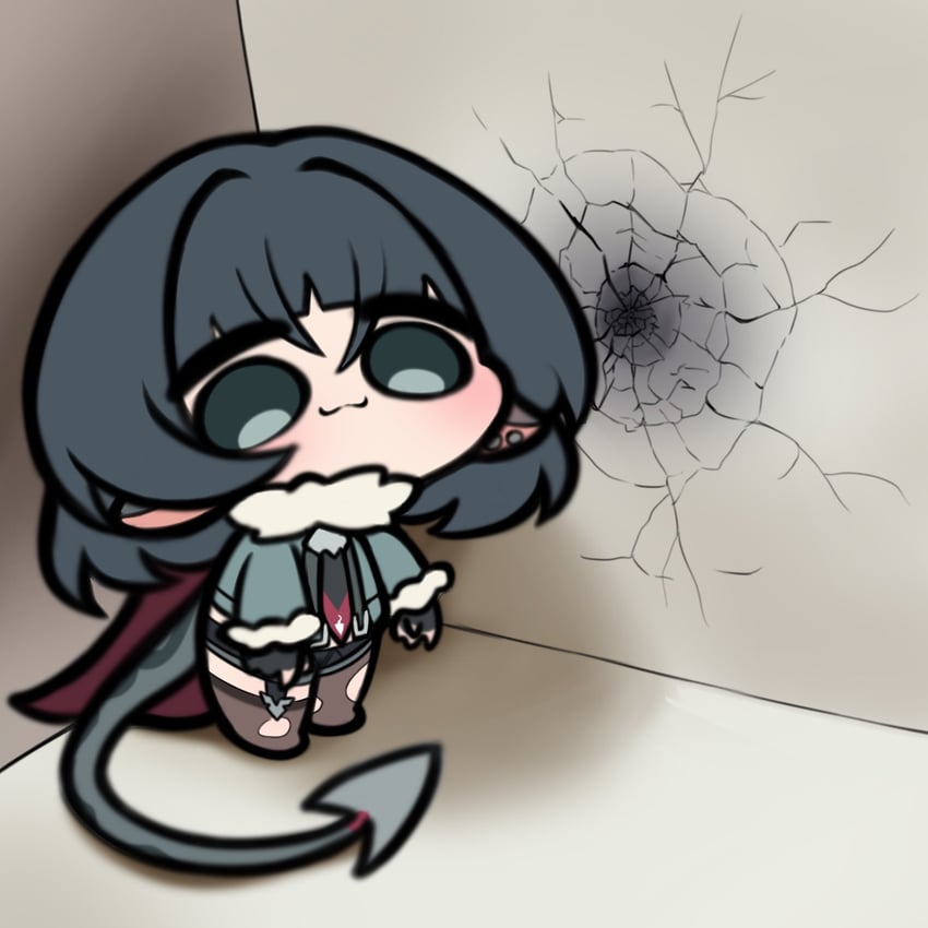 jane doe (zenless zone zero) drawn by otu_(o2h2_oh4)