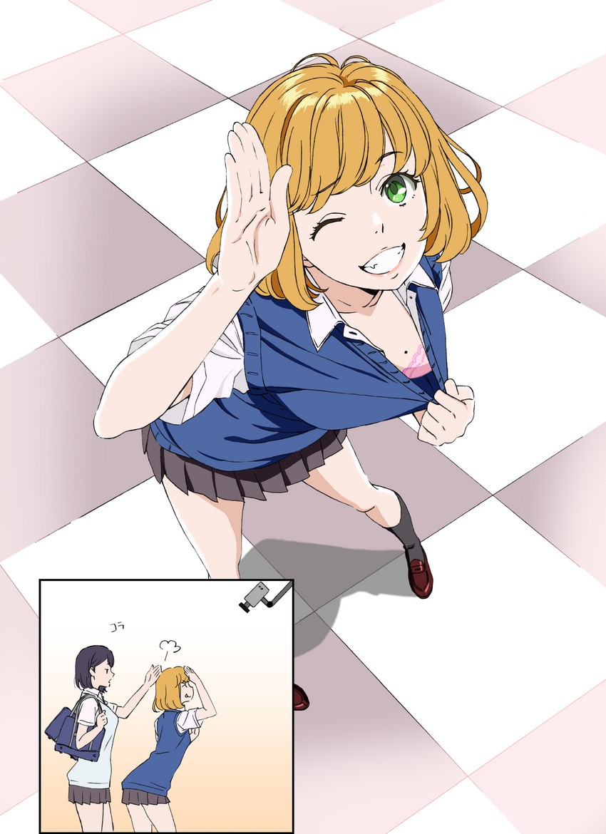 jijo and patsukin (original) drawn by kakitama