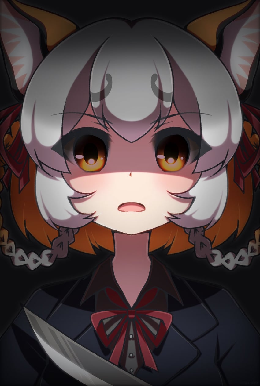 island fox (kemono friends and 1 more) drawn by hikarikmy