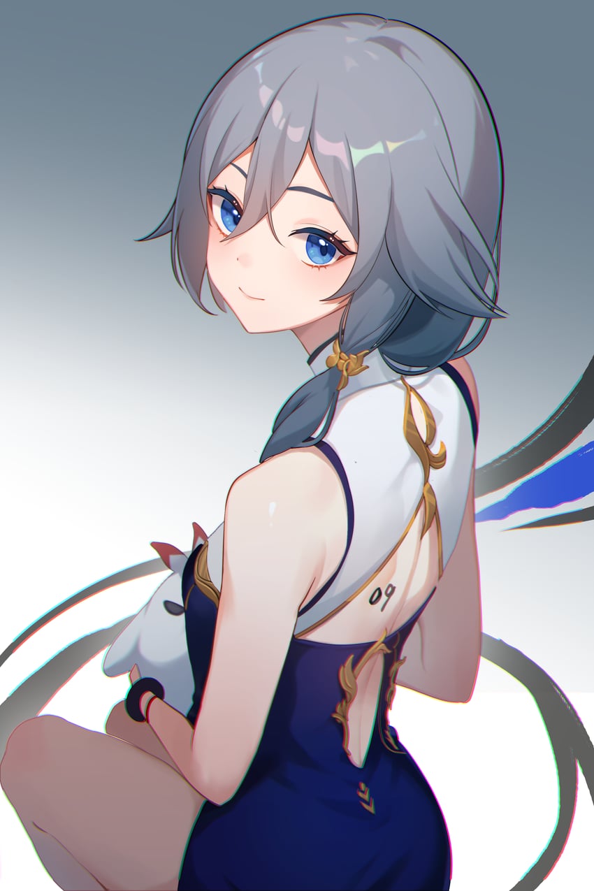fu hua and jingwei (honkai and 1 more) drawn by huang_tie_lin