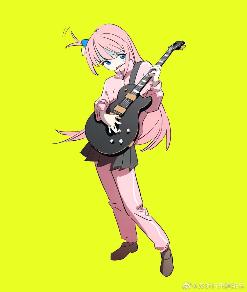 gotoh hitori (bocchi the rock!) drawn by jishi_xingle_cheng_zhi_xiong