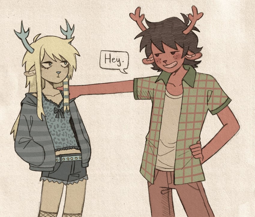 carol holiday and rudolph holiday (marvel and 4 more) drawn by szivarvanyturmix02