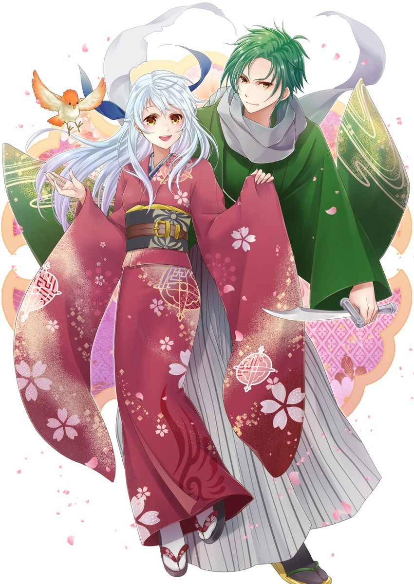 micaiah, yune, and sothe (fire emblem and 1 more) drawn by ichino_tomizuki