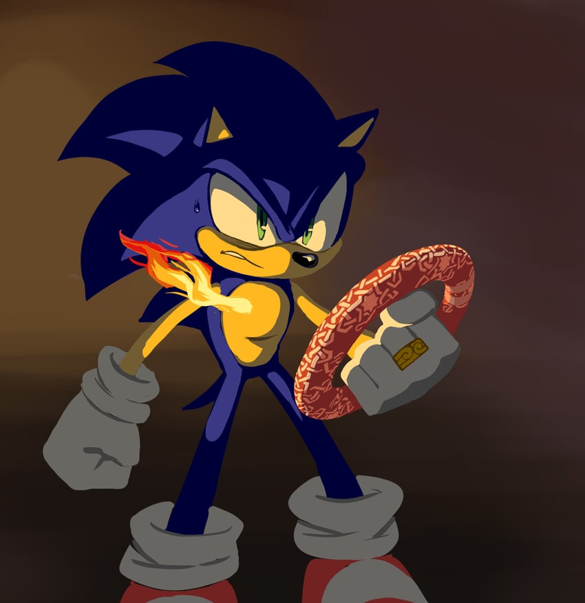 sonic the hedgehog (sonic and 1 more) drawn by siggiedraws