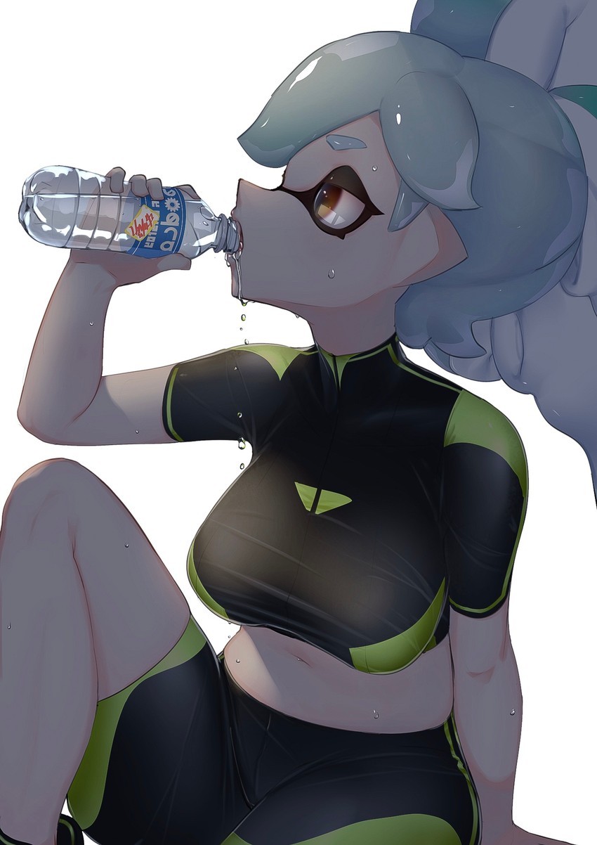 marie (splatoon and 1 more) drawn by kashu_(hizake)