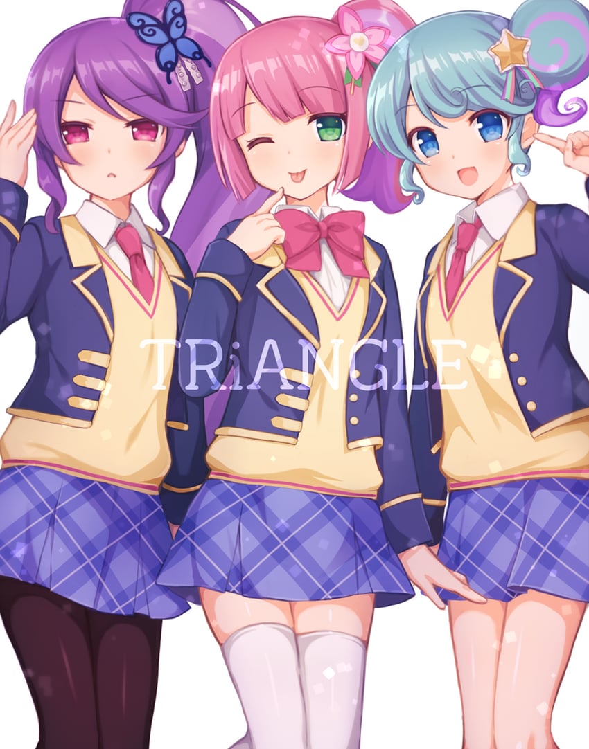 pinon, kanon, and junon (pretty series and 1 more) drawn by adaajt