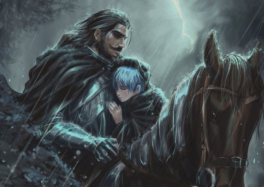 alain and josef (unicorn overlord) drawn by night_yami