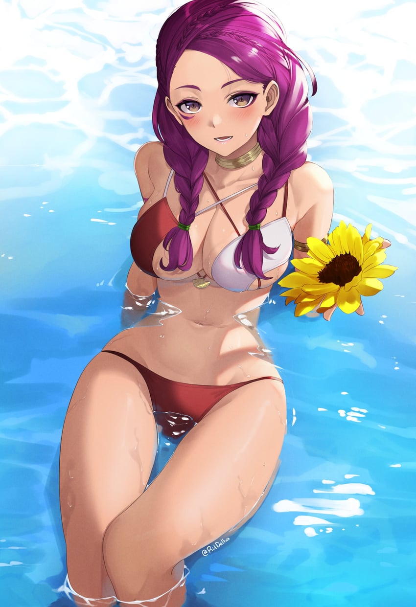 petra macneary (fire emblem and 2 more) drawn by ritence