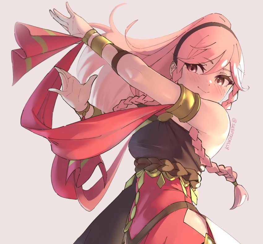 olivia (fire emblem and 2 more) drawn by skeptycally