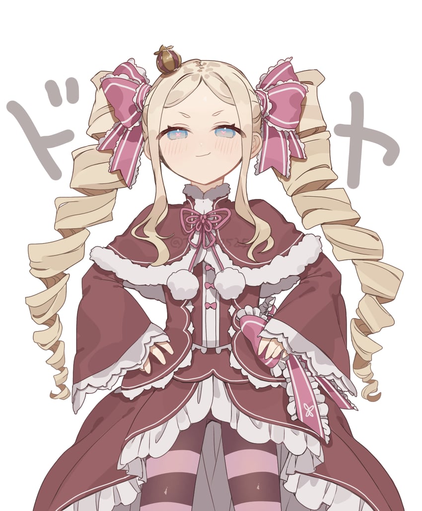 beatrice (re:zero kara hajimeru isekai seikatsu) drawn by tanone2525