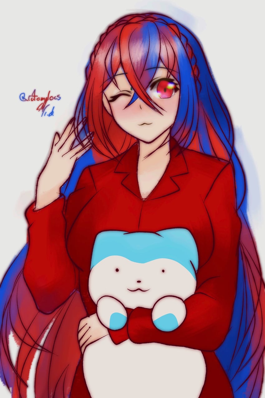 female alear and sommie (fire emblem and 1 more) drawn by rotomdocs