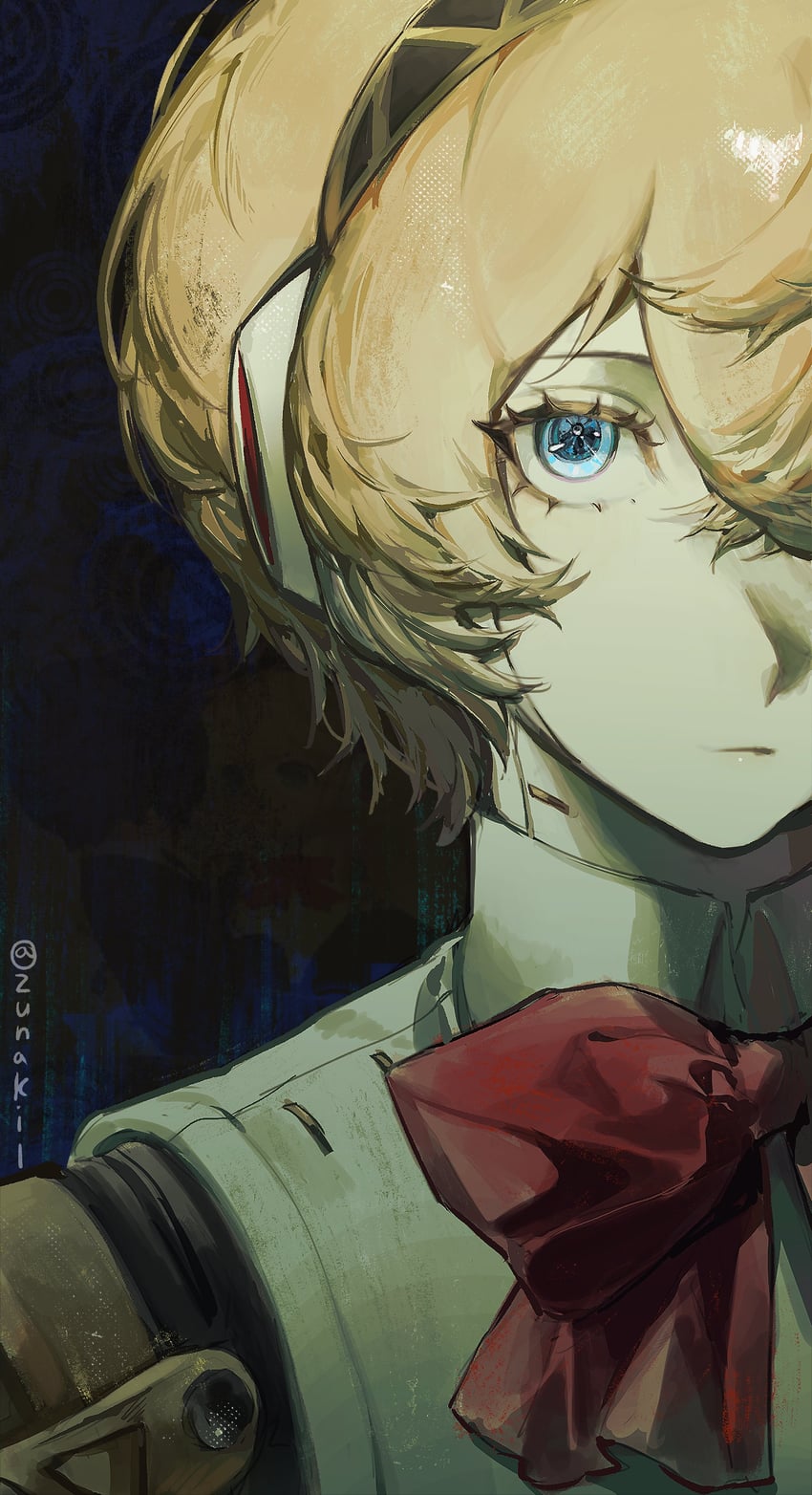 aigis (persona and 1 more) drawn by zun_(zunaki)