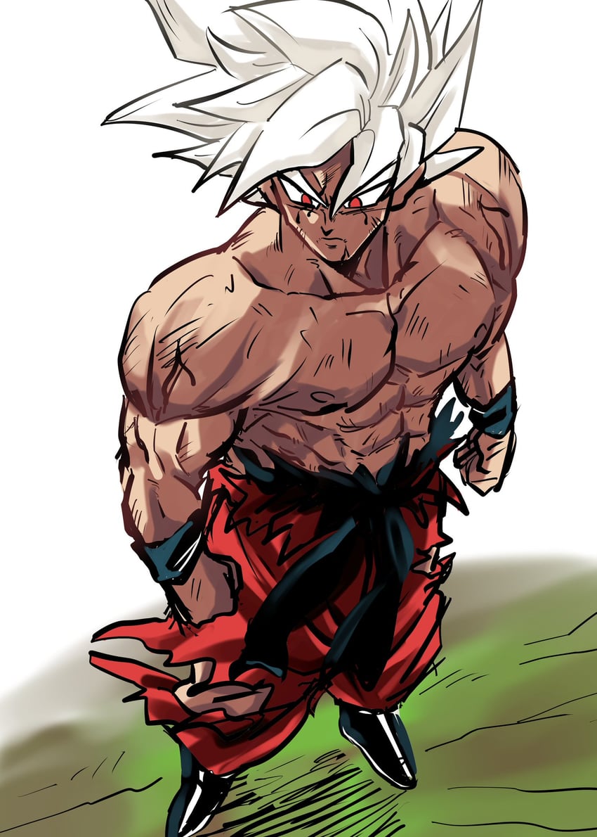 son goku (dragon ball and 1 more) drawn by 9302w_(user_wjpg8475)