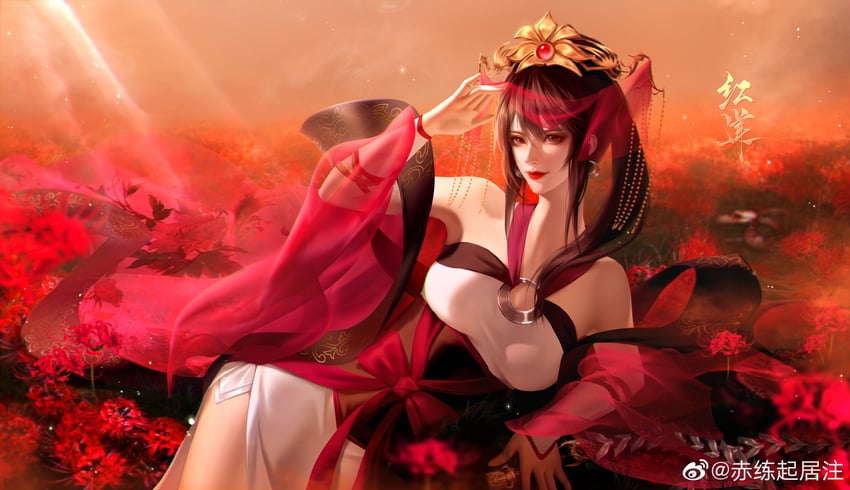 chi lian (qinshi mingyue) drawn by chi_lian_qiju_zhu
