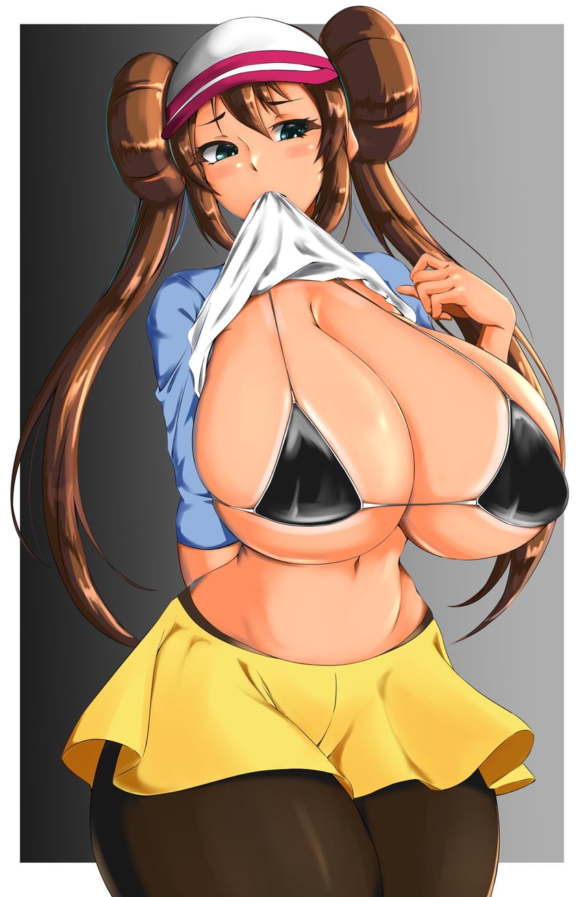 rosa (pokemon and 1 more) drawn by kintsuba_(kintsuba_08)