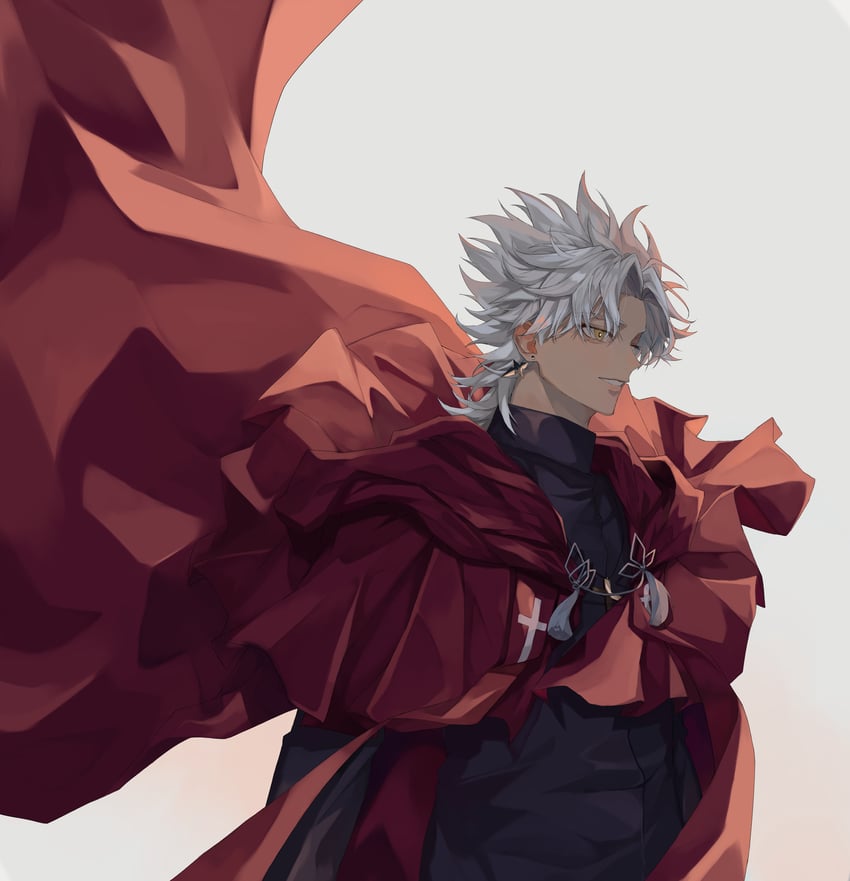 amakusa shirou (fate and 2 more) drawn by mutsu_(621300)