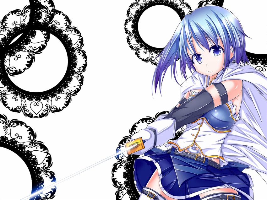miki sayaka (mahou shoujo madoka magica) drawn by mad_(hazukiken)