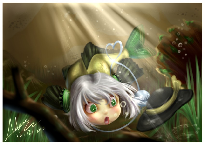 komeiji koishi (touhou) drawn by adesa