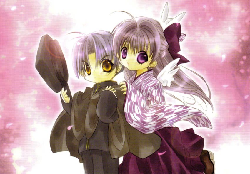 misha and higuchi kotarou (pita ten and 1 more) drawn by koge_donbo