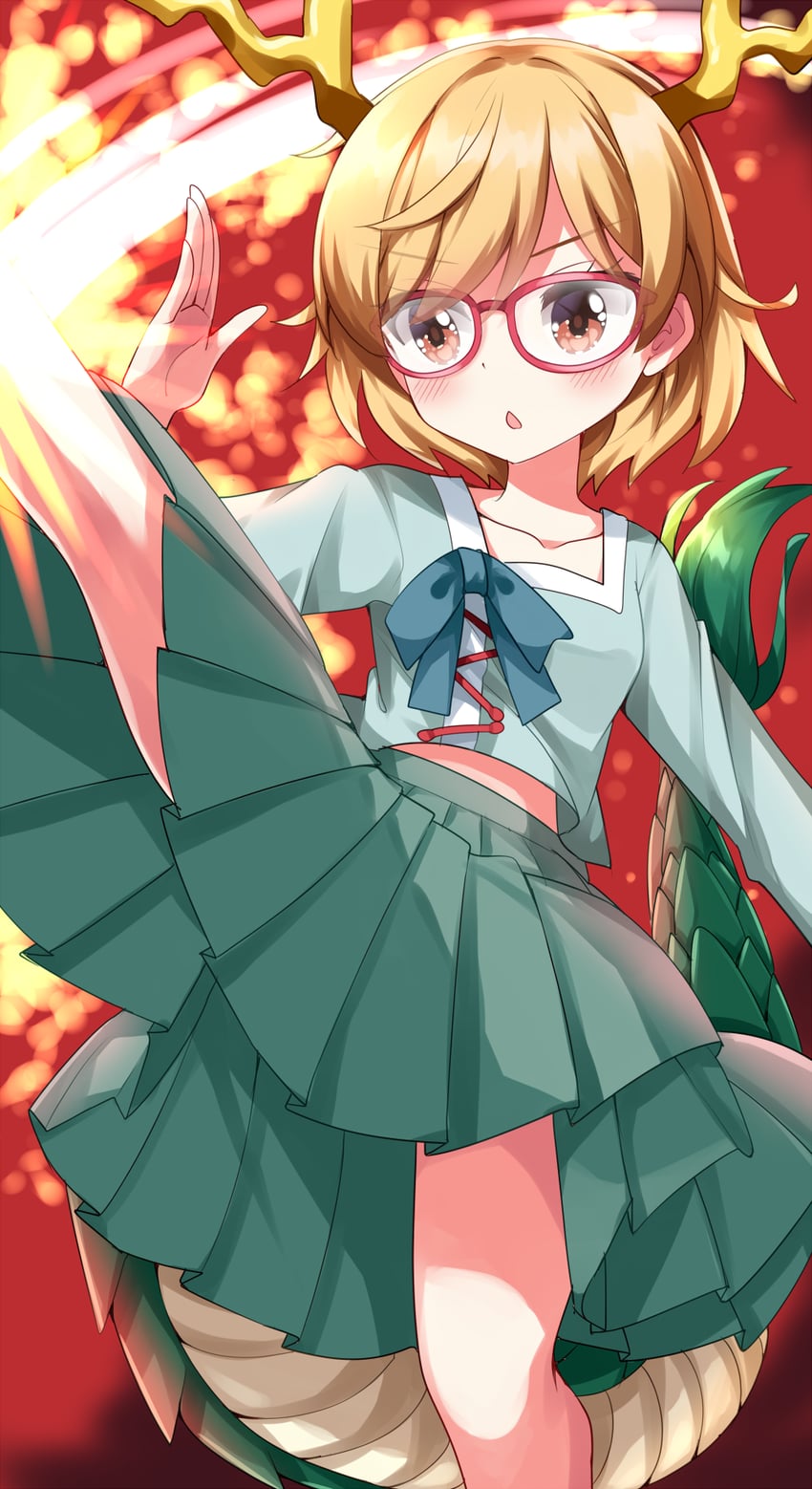kicchou yachie (touhou) drawn by ruu_(tksymkw)