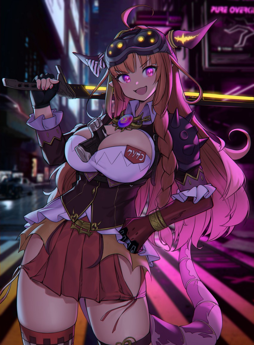 kiryu coco (hololive and 2 more) drawn by kamome0ningen
