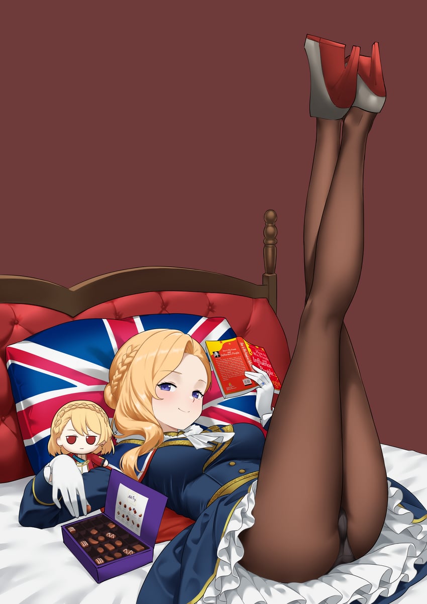 hood and prince of wales (azur lane) drawn by parallelrey